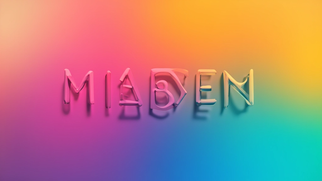 Textschatten-Beispiele auf Farbverlauf-Hintergründen mit verschiedenen Intensitäten