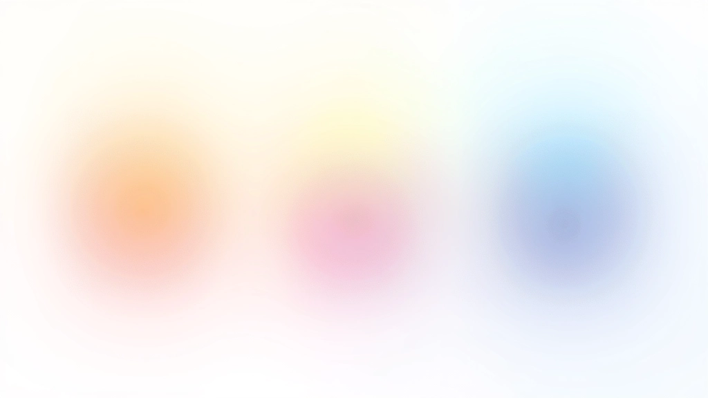 Verschiedene Gradient-Typen: Radial, Mesh und animiert mit Farbpunkten